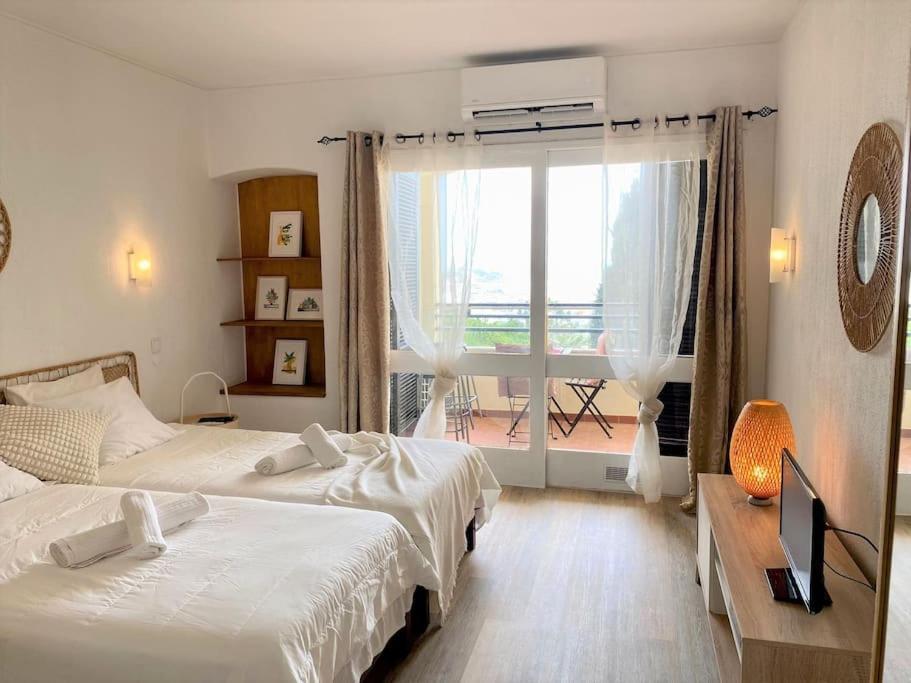 Studio With Great Sea View, Near The Beach, With Ac And Pools Albufeira Exterior photo